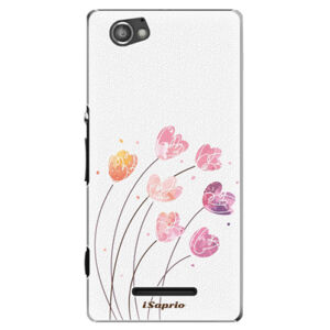 Plastové puzdro iSaprio - Flowers 14 - Sony Xperia M