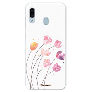Silikónové puzdro iSaprio - Flowers 14 - Samsung Galaxy A30