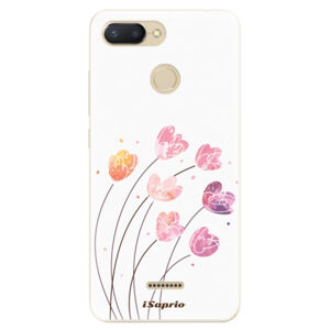 Odolné silikónové puzdro iSaprio - Flowers 14 - Xiaomi Redmi 6