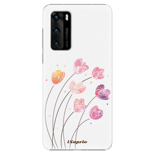 Plastové puzdro iSaprio - Flowers 14 - Huawei P40
