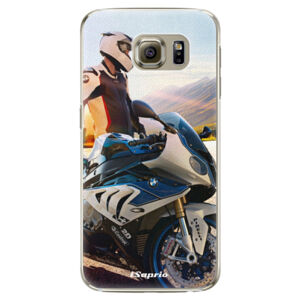 Plastové puzdro iSaprio - Motorcycle 10 - Samsung Galaxy S6