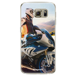 Plastové puzdro iSaprio - Motorcycle 10 - Samsung Galaxy S6 Edge