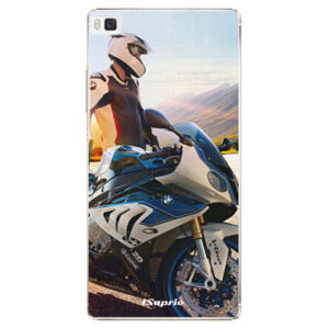 Plastové puzdro iSaprio - Motorcycle 10 - Huawei Ascend P8