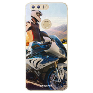 Plastové puzdro iSaprio - Motorcycle 10 - Huawei Honor 8