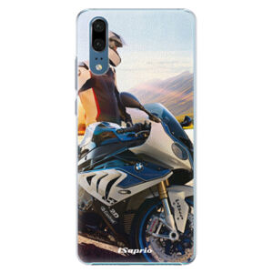 Plastové puzdro iSaprio - Motorcycle 10 - Huawei P20