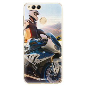 Plastové puzdro iSaprio - Motorcycle 10 - Huawei Honor 7X