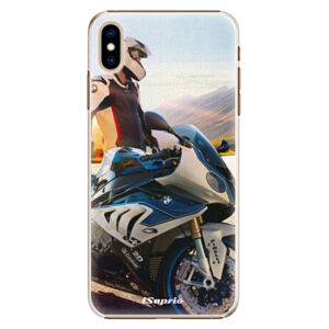 Plastové puzdro iSaprio - Motorcycle 10 - iPhone XS Max