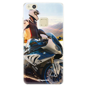 Silikónové puzdro iSaprio - Motorcycle 10 - Huawei P10 Lite