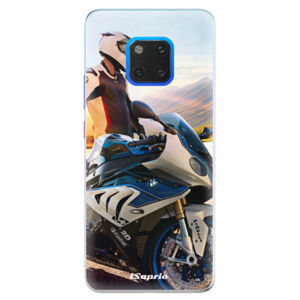 Silikónové puzdro iSaprio - Motorcycle 10 - Huawei Mate 20 Pro