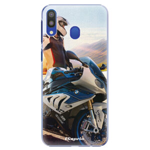 Plastové puzdro iSaprio - Motorcycle 10 - Samsung Galaxy M20