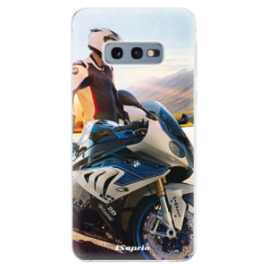 Odolné silikonové pouzdro iSaprio - Motorcycle 10 - Samsung Galaxy S10e