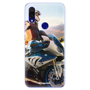 Odolné silikonové pouzdro iSaprio - Motorcycle 10 - Xiaomi Redmi 7