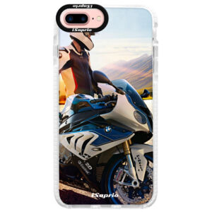 Silikónové púzdro Bumper iSaprio - Motorcycle 10 - iPhone 7 Plus