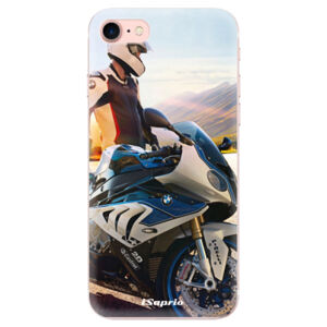 Odolné silikónové puzdro iSaprio - Motorcycle 10 - iPhone 7