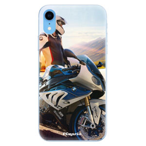 Odolné silikónové puzdro iSaprio - Motorcycle 10 - iPhone XR