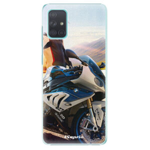 Plastové puzdro iSaprio - Motorcycle 10 - Samsung Galaxy A71