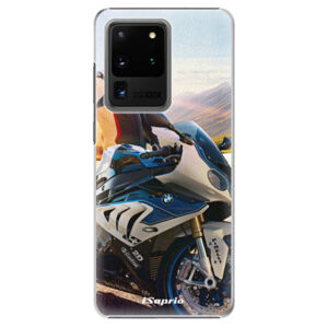 Plastové puzdro iSaprio - Motorcycle 10 - Samsung Galaxy S20 Ultra