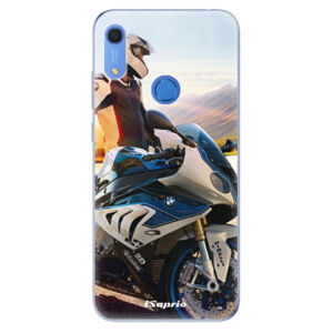 Odolné silikónové puzdro iSaprio - Motorcycle 10 - Huawei Y6s