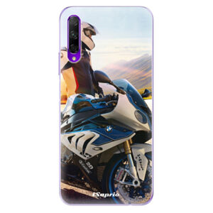 Odolné silikónové puzdro iSaprio - Motorcycle 10 - Honor 9X Pro