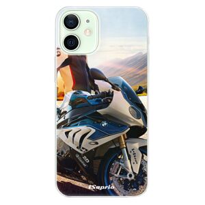 Odolné silikónové puzdro iSaprio - Motorcycle 10 - iPhone 12