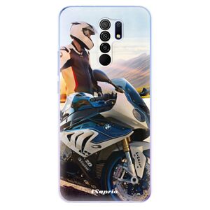 Odolné silikónové puzdro iSaprio - Motorcycle 10 - Xiaomi Redmi 9