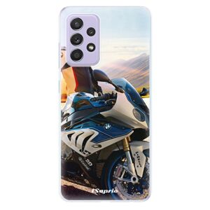 Odolné silikónové puzdro iSaprio - Motorcycle 10 - Samsung Galaxy A52/A52 5G