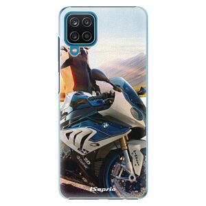 Plastové puzdro iSaprio - Motorcycle 10 - Samsung Galaxy A12