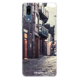 Silikónové puzdro iSaprio - Old Street 01 - Huawei P20