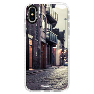 Silikónové púzdro Bumper iSaprio - Old Street 01 - iPhone X
