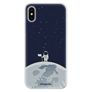 Silikónové puzdro iSaprio - On The Moon 10 - iPhone X