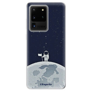 Odolné silikónové puzdro iSaprio - On The Moon 10 - Samsung Galaxy S20 Ultra