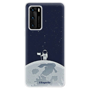 Odolné silikónové puzdro iSaprio - On The Moon 10 - Huawei P40