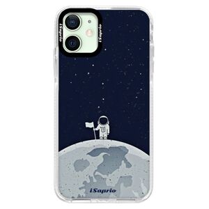 Silikónové puzdro Bumper iSaprio - On The Moon 10 - iPhone 12 mini