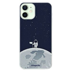 Odolné silikónové puzdro iSaprio - On The Moon 10 - iPhone 12 mini