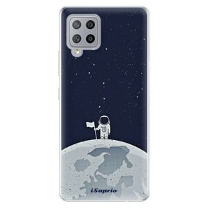 Odolné silikónové puzdro iSaprio - On The Moon 10 - Samsung Galaxy A42