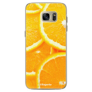 Plastové puzdro iSaprio - Orange 10 - Samsung Galaxy S7
