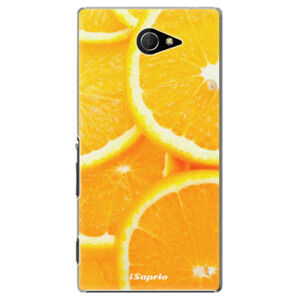 Plastové puzdro iSaprio - Orange 10 - Sony Xperia M2