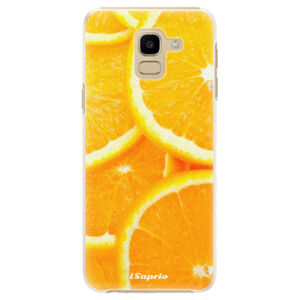 Plastové puzdro iSaprio - Orange 10 - Samsung Galaxy J6
