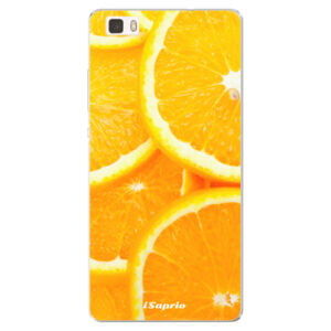 Silikónové puzdro iSaprio - Orange 10 - Huawei Ascend P8 Lite