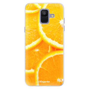 Silikónové puzdro iSaprio - Orange 10 - Samsung Galaxy A6