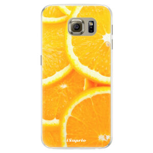 Silikónové puzdro iSaprio - Orange 10 - Samsung Galaxy S6
