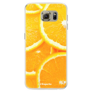Silikónové puzdro iSaprio - Orange 10 - Samsung Galaxy S6 Edge