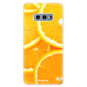 Odolné silikonové pouzdro iSaprio - Orange 10 - Samsung Galaxy S10e