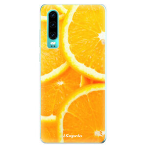Odolné silikonové pouzdro iSaprio - Orange 10 - Huawei P30