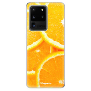 Odolné silikónové puzdro iSaprio - Orange 10 - Samsung Galaxy S20 Ultra