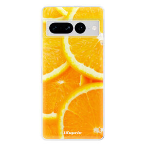 Odolné silikónové puzdro iSaprio - Orange 10 - Google Pixel 7 Pro 5G