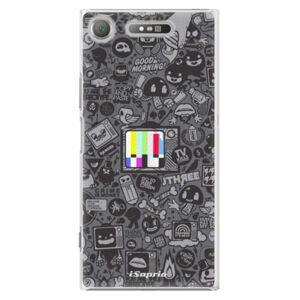 Plastové puzdro iSaprio - Text 03 - Sony Xperia XZ1