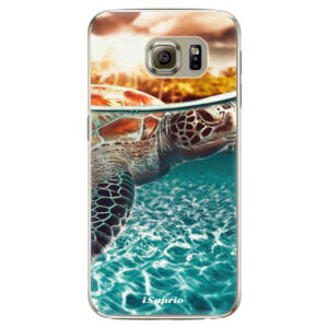 Plastové puzdro iSaprio - Turtle 01 - Samsung Galaxy S6
