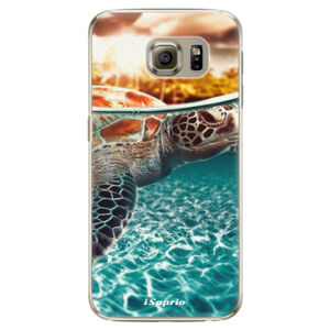 Plastové puzdro iSaprio - Turtle 01 - Samsung Galaxy S6 Edge