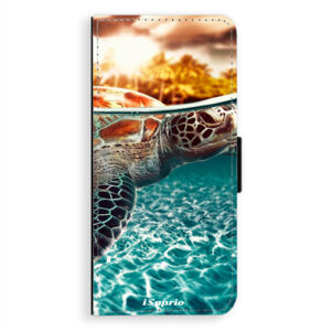 Flipové puzdro iSaprio - Turtle 01 - Samsung Galaxy A8 Plus